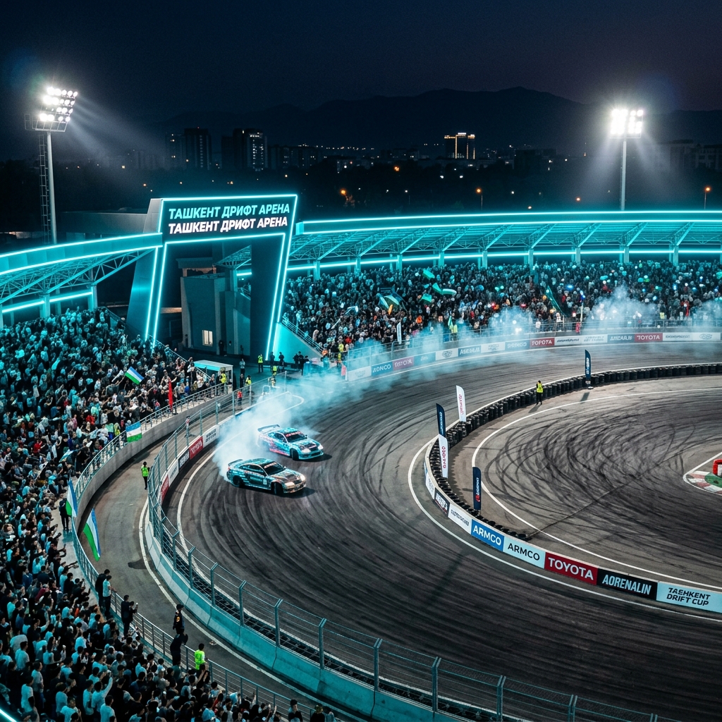 Tashkent Drift Arena Opening