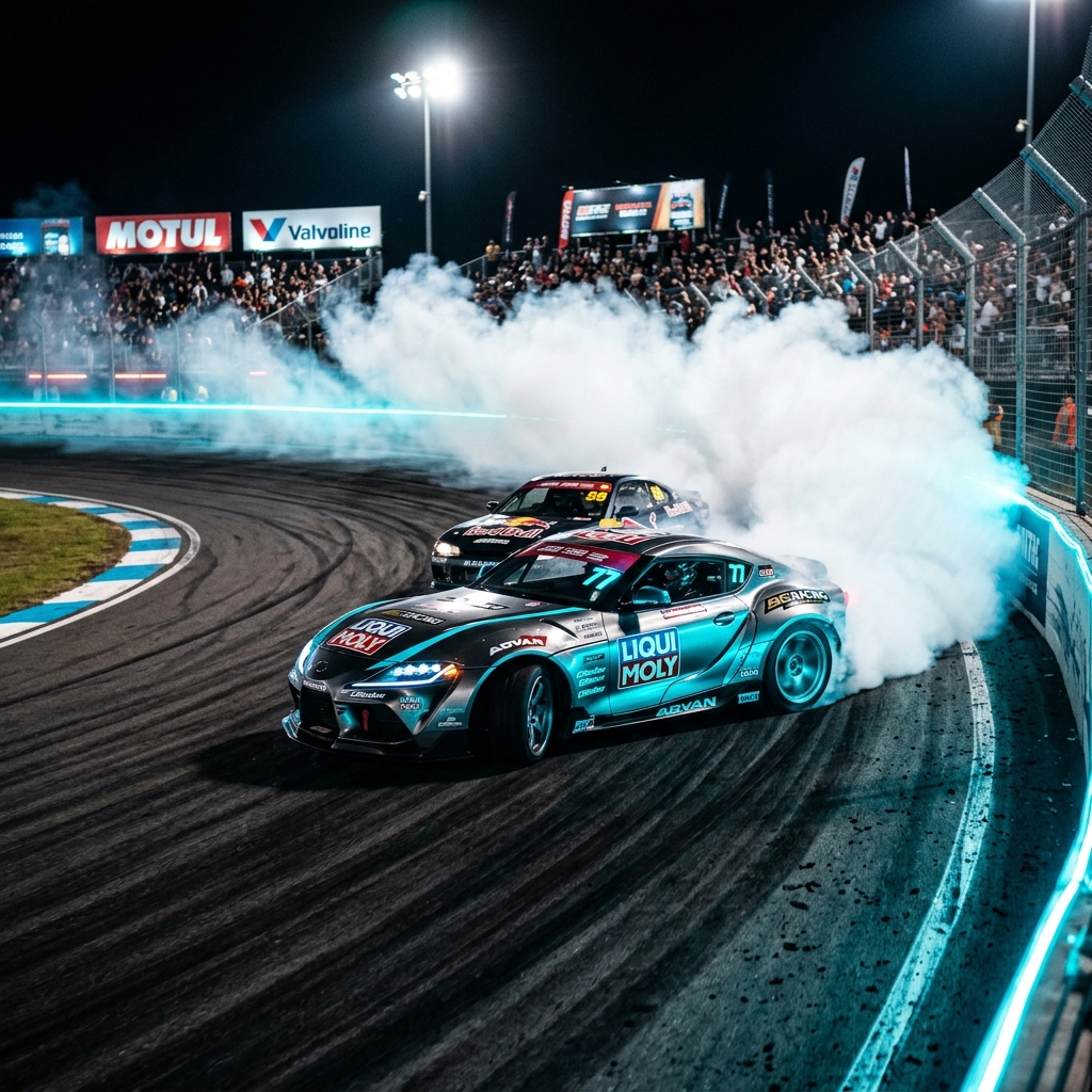 450.team Drift Car in Action